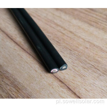 Podwójny rdzeniowy kabel fotowoltaiki 2*4 mm Solar Power Cable